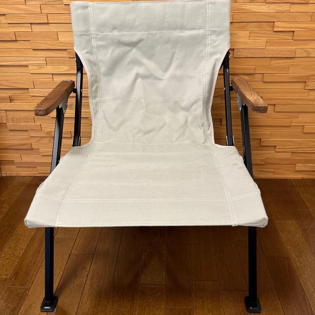  peak ローチェア ショート アイボリー①