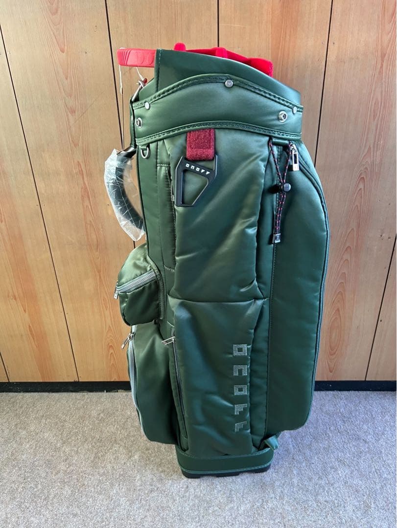 【新品】ONOFF OB0424 キャディバッグ オノフ　ディープグリーン