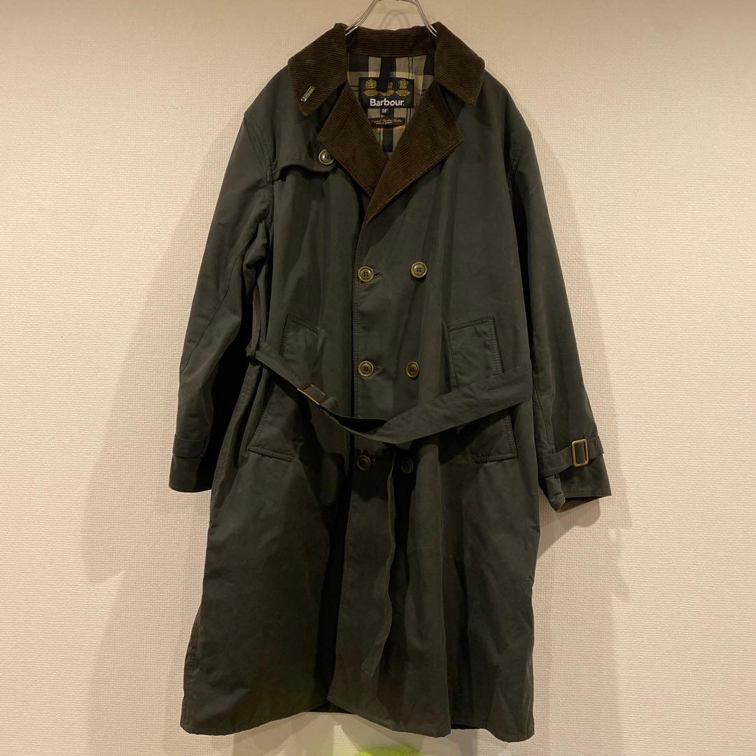 Barbour バブアー　オイルドトレンチコート