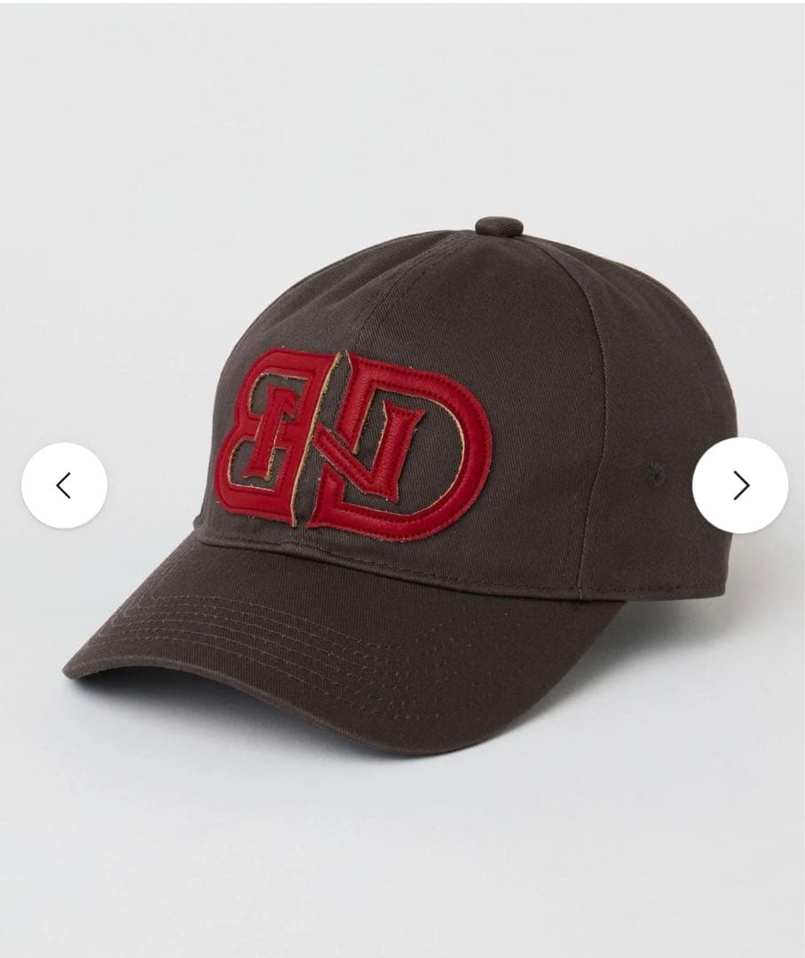 新品 BEEDEN LEATHER LOGO BASIC CAP