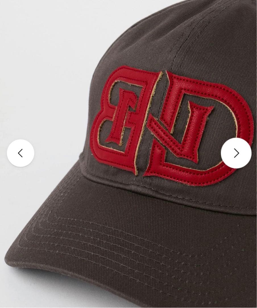 新品 BEEDEN LEATHER LOGO BASIC CAP
