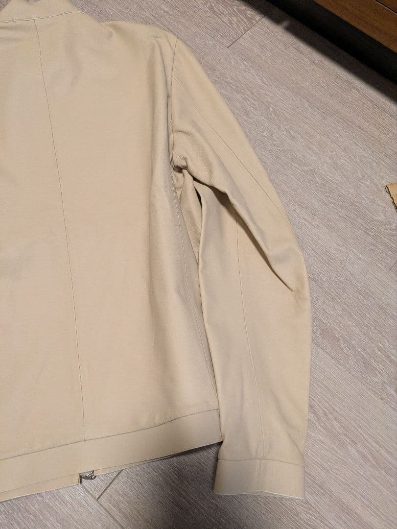 M 1945　ca max ラムレザーシングルライダースジャケット 48