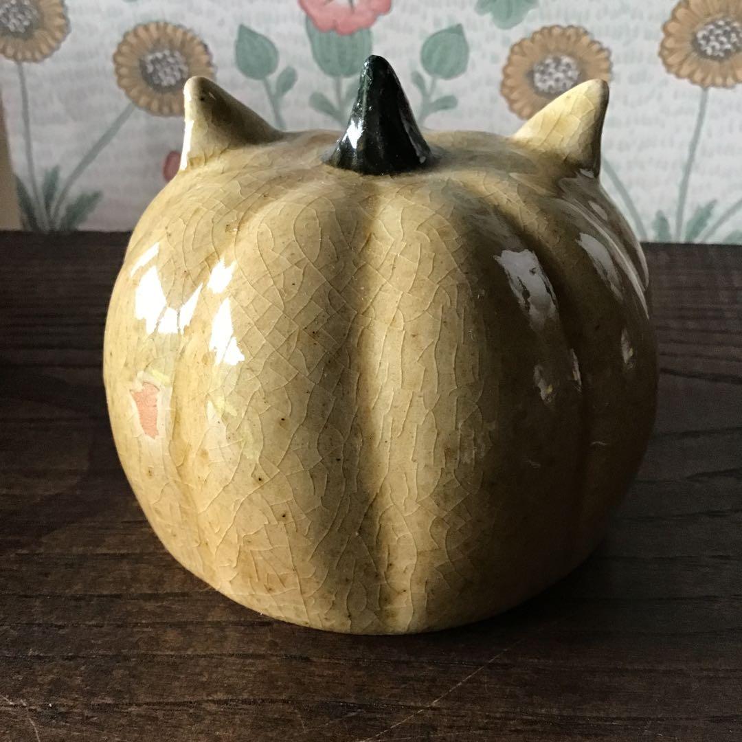 猫カボチャランタン＋魔女帽子　^(｀∇´)^ ハロウィン