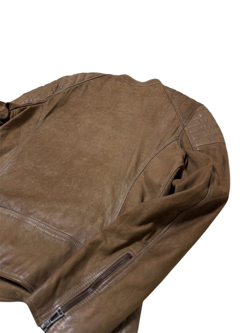 ジャケット・アウター BELSTAFF LEATHER JACKET DARK SAND