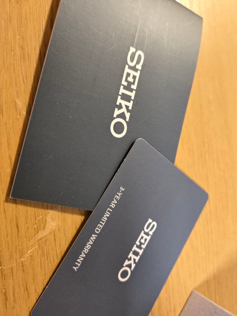 SEIKO5 sbsa225　FKMラバーストラップ付き　自動巻き