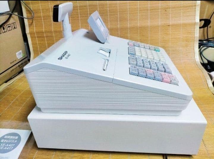 シャープレジスター　XE-A407　PC連携売上管理　上位機種　001100