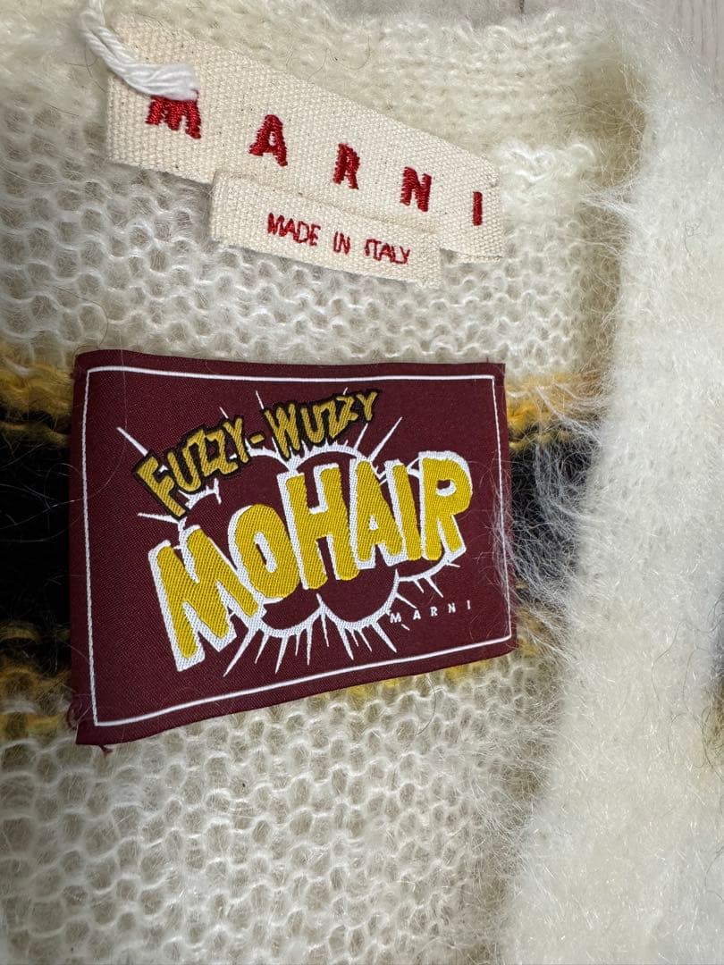 MARNIモヘアカーディガン「新品」