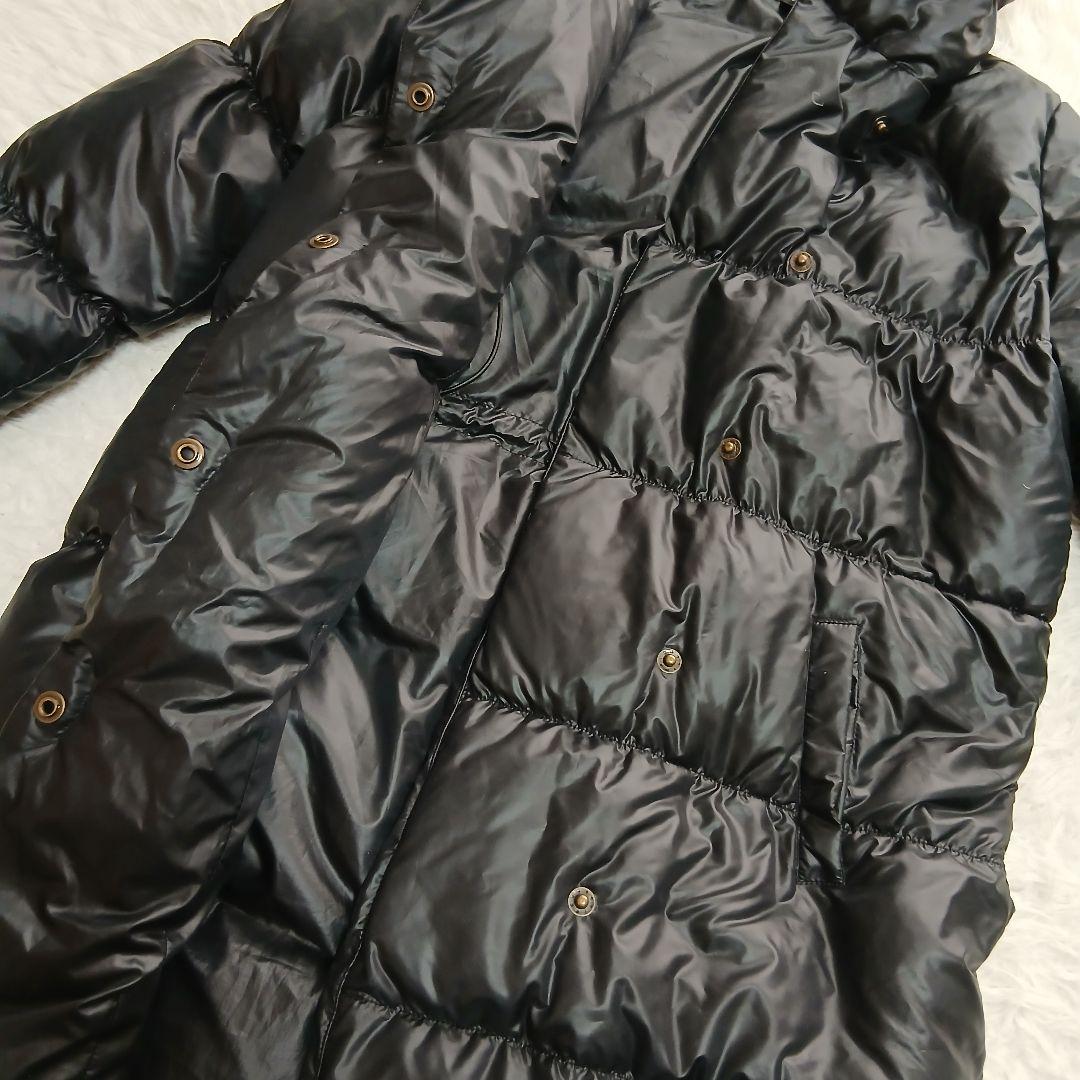 【Theory】ショールカラー　ダウンコート　ブラック