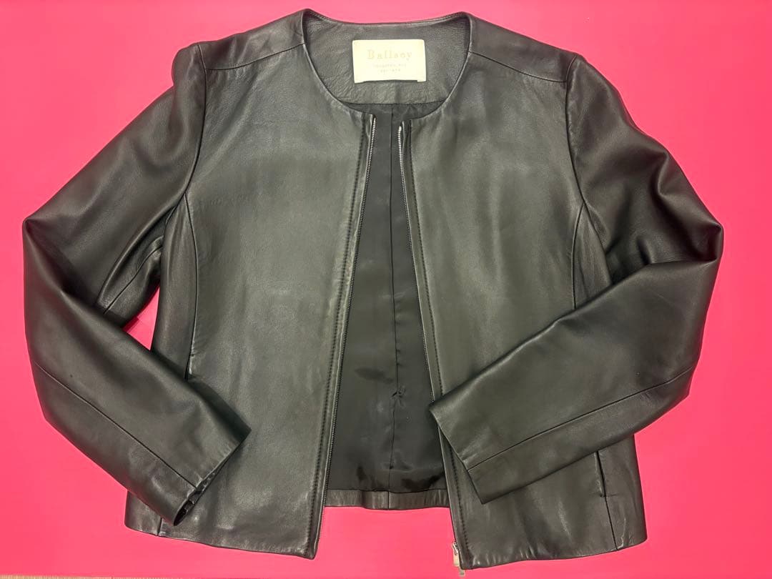 Ballsey 羊皮　ブラックレザー ジャケット　美品