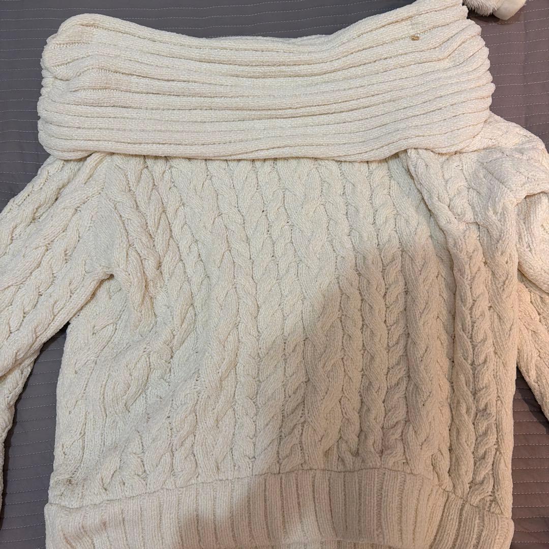アンドマリー　ニット　Kiki cable loose knit andmary