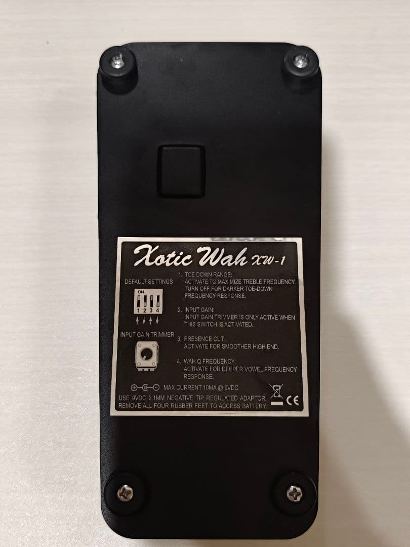 Xotic XW-1 ワウペダル
