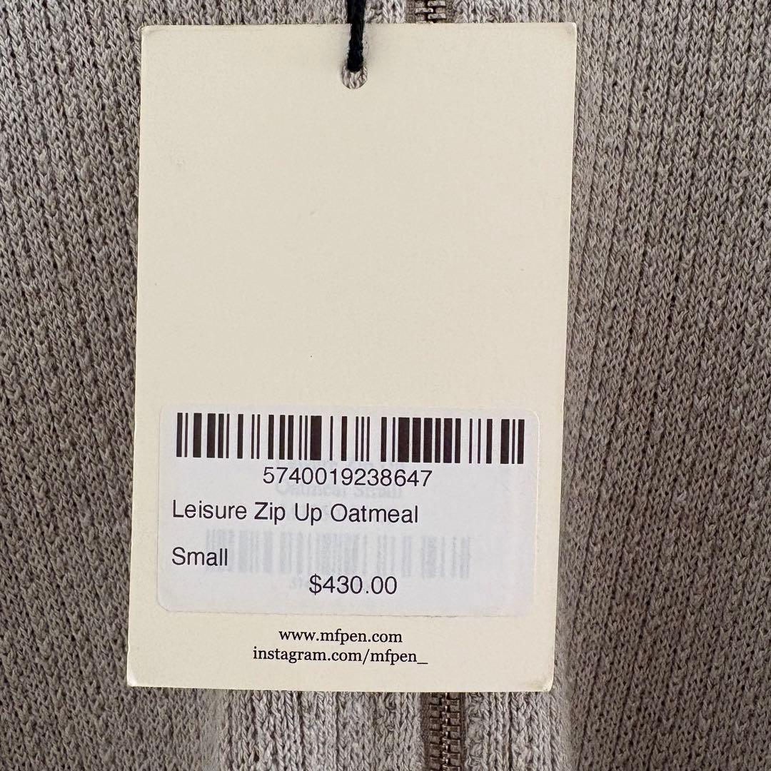 トップス mfpen leisure zip up oatmeal