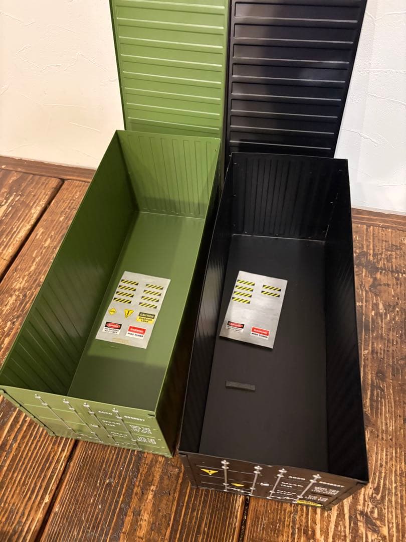 絶版品　アンドグラッド メタルコンテナマルチボックス　海コン　コンテナ収納BOX