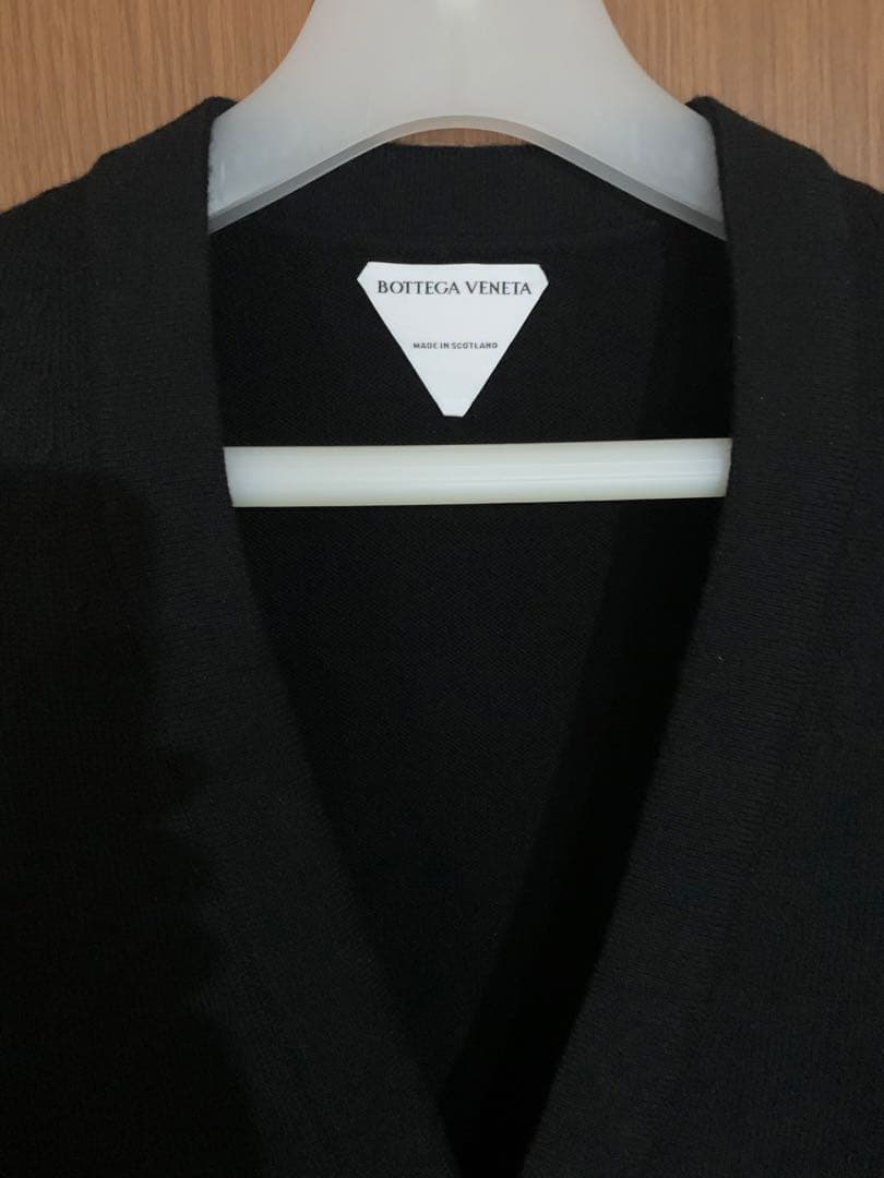 BOTTEGA VENETA カーディガン カシミヤ100% Sサイズ 黒