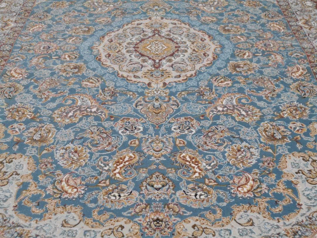 225万ノット、超高密度織！本場 イラン産 200×250cm‐202341