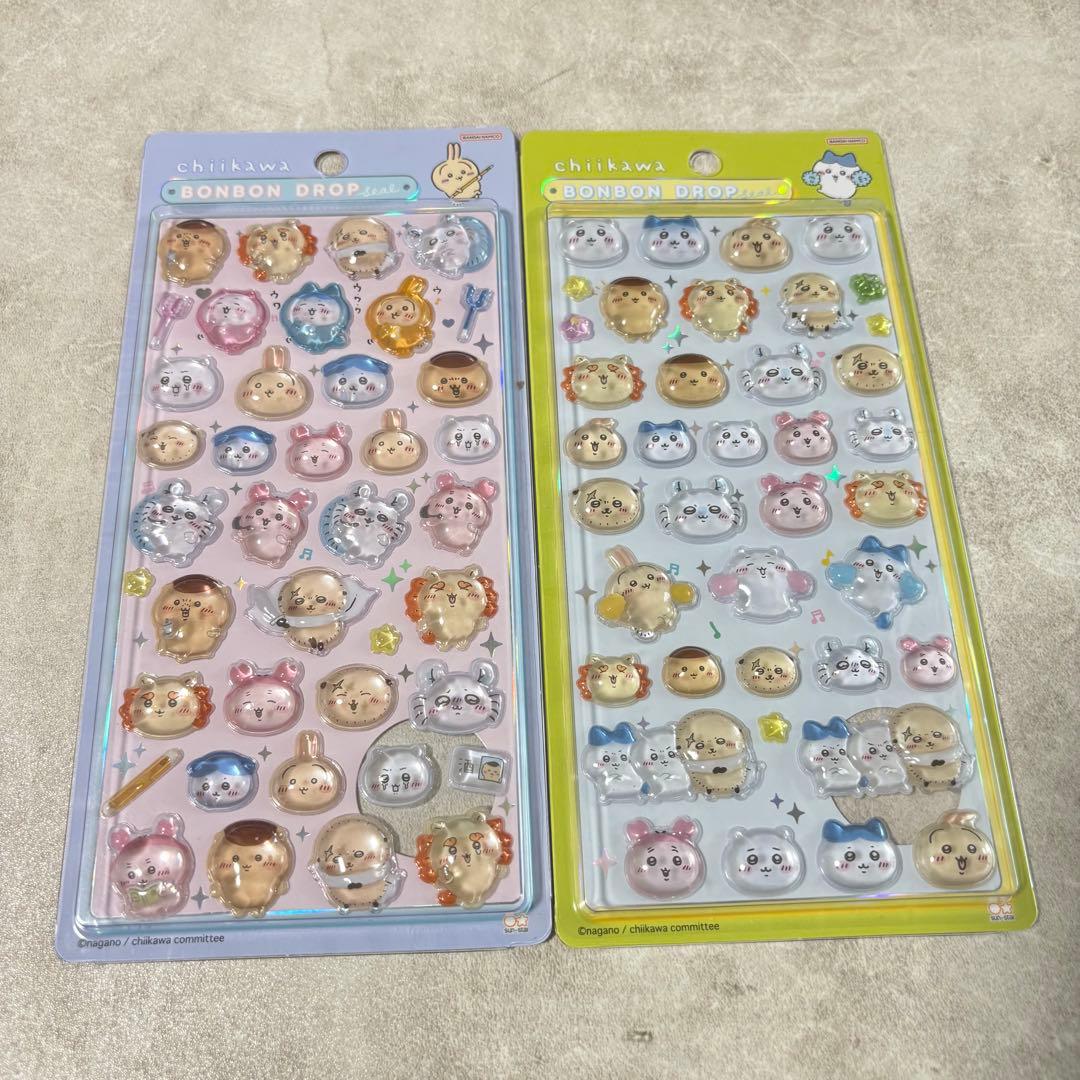 【正規品】 ちいかわ ボンボンドロップシール まとめ売り 7点セット