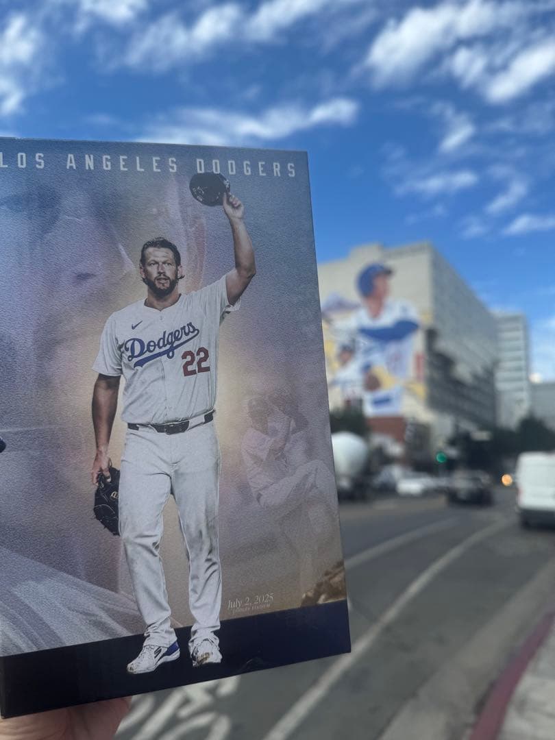 クレイトンカーショー　ボブルヘッド3,000奪三振