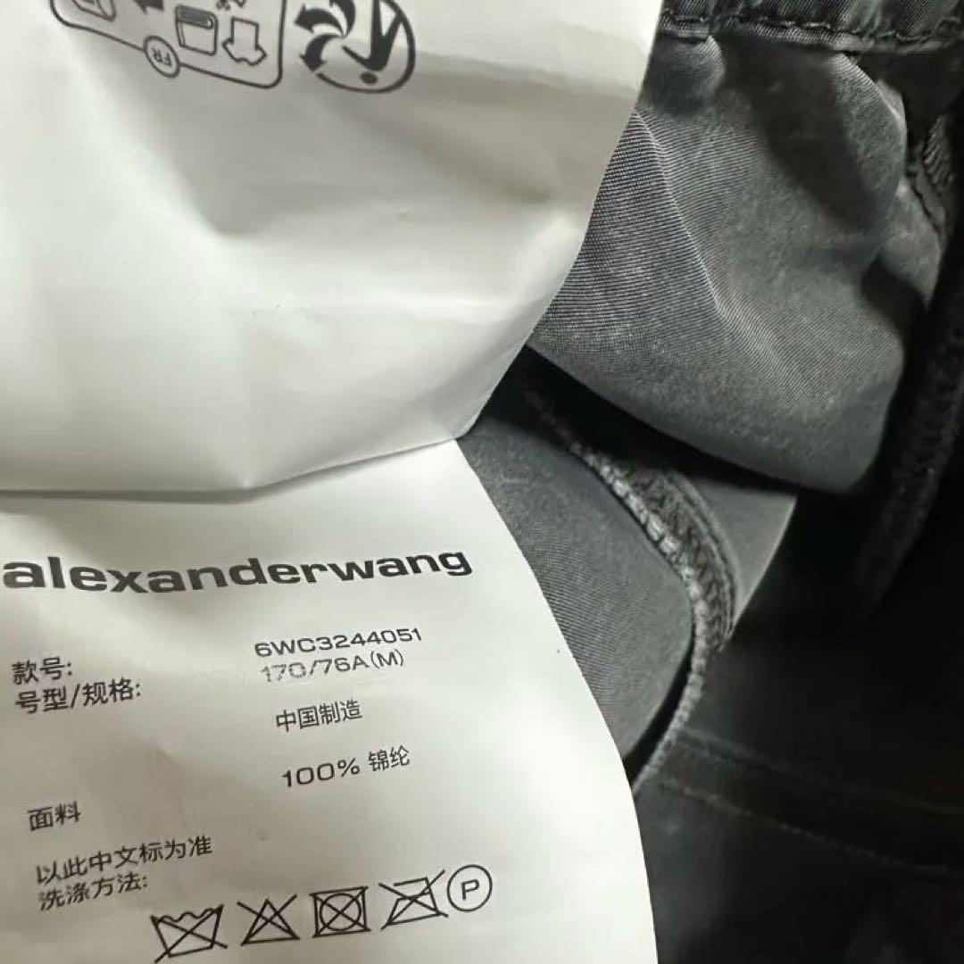 Alexander Wang 2024ss人気パネルストレートトラックパンツ M