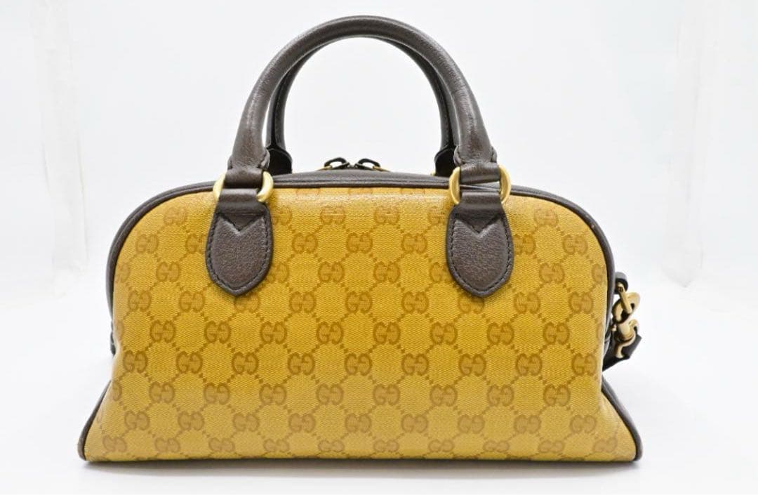 グッチ×アディダス　コラボ　ボストンバッグ　ＧＧクリスタル