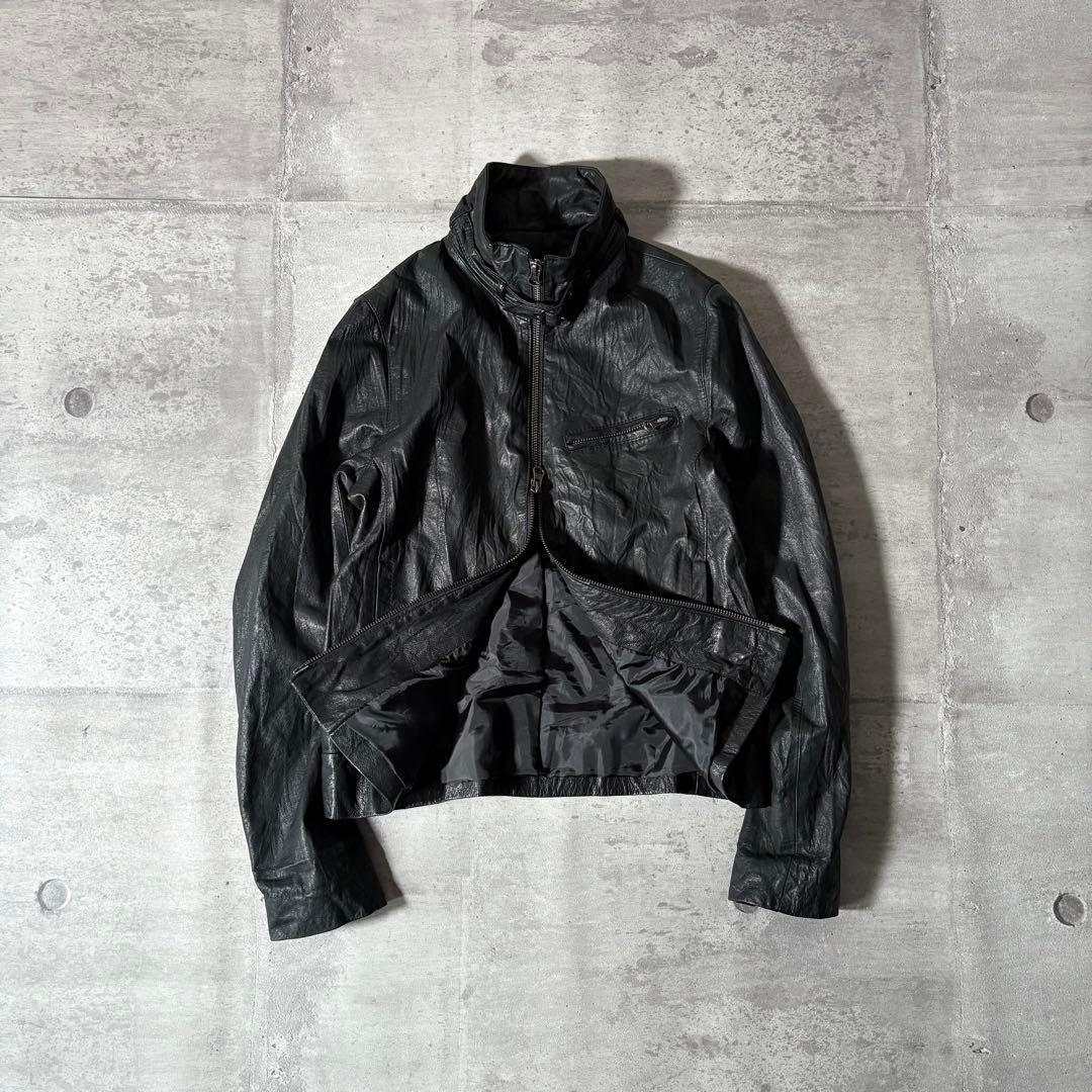 ジャケット・アウター 2000's And A leather riders jacket y2k