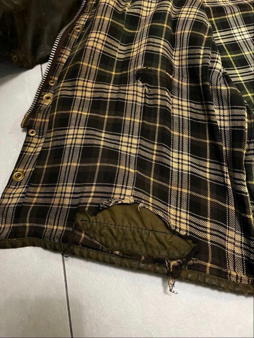 ダ*ホ様 95年/英国製 Barbour Beaufort サイズ40