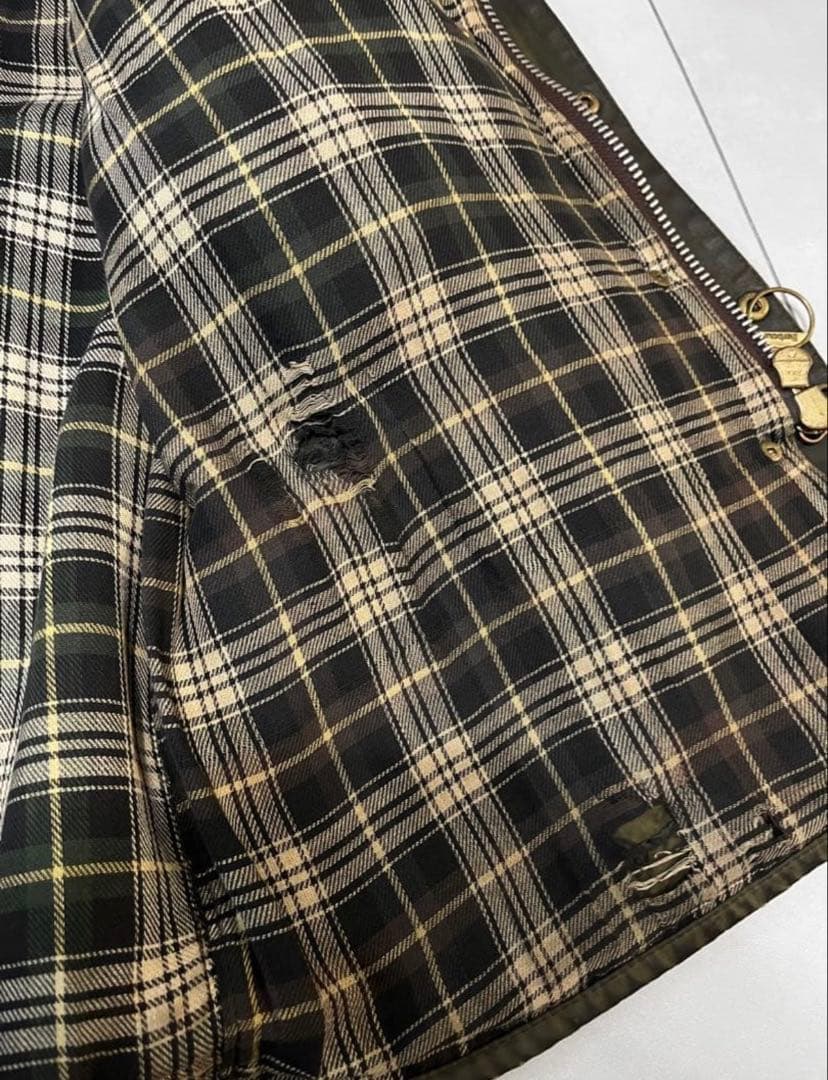 ダ*ホ様 95年/英国製 Barbour Beaufort サイズ40