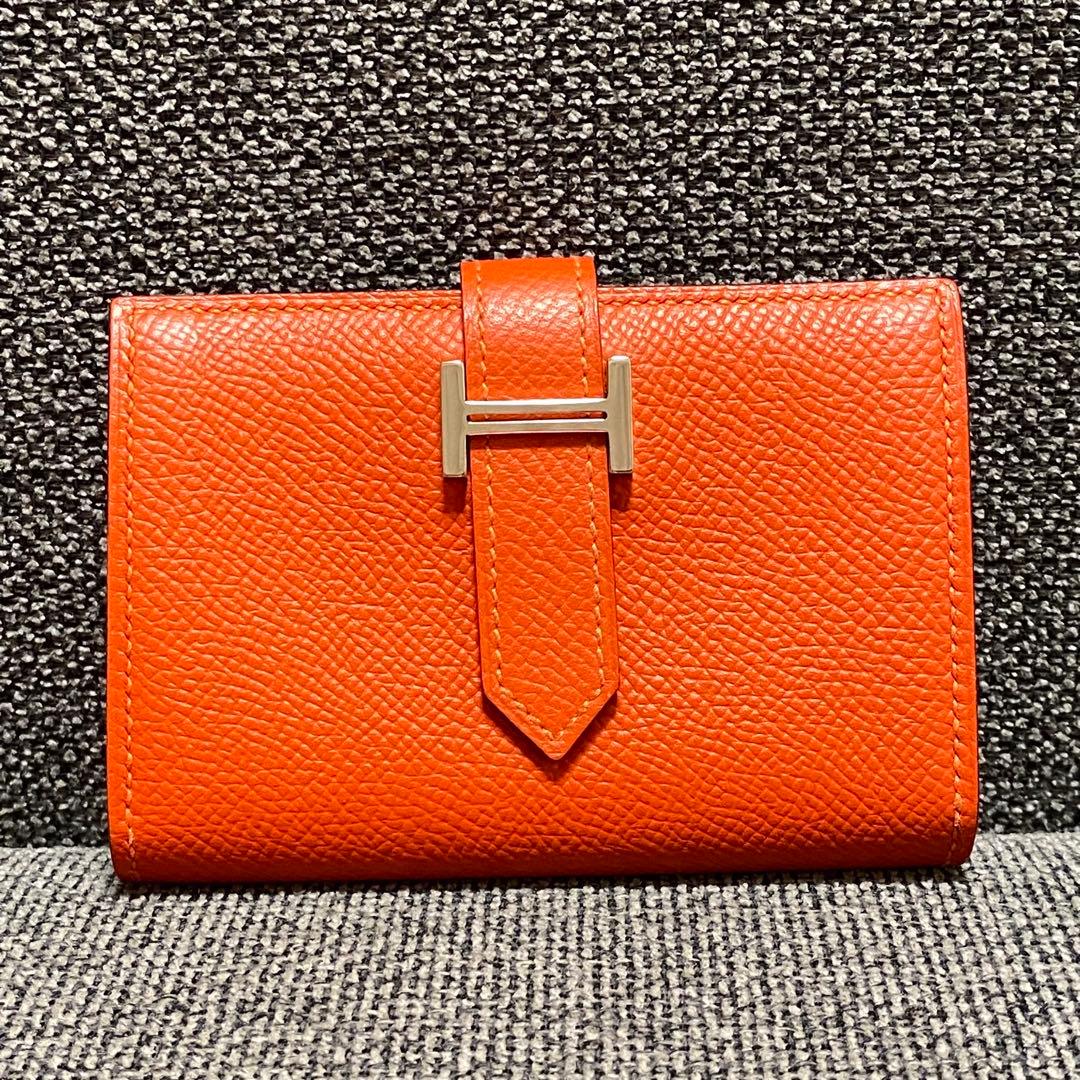 エルメス HERMES べアンミニ　レクトヴェルソ シルバー金具 9J FEU