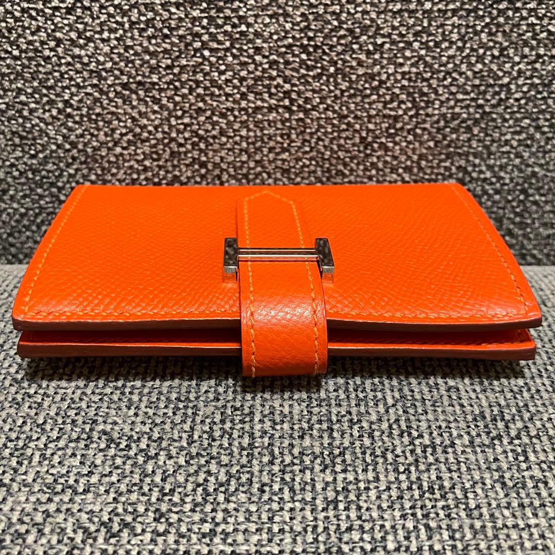エルメス HERMES べアンミニ　レクトヴェルソ シルバー金具 9J FEU