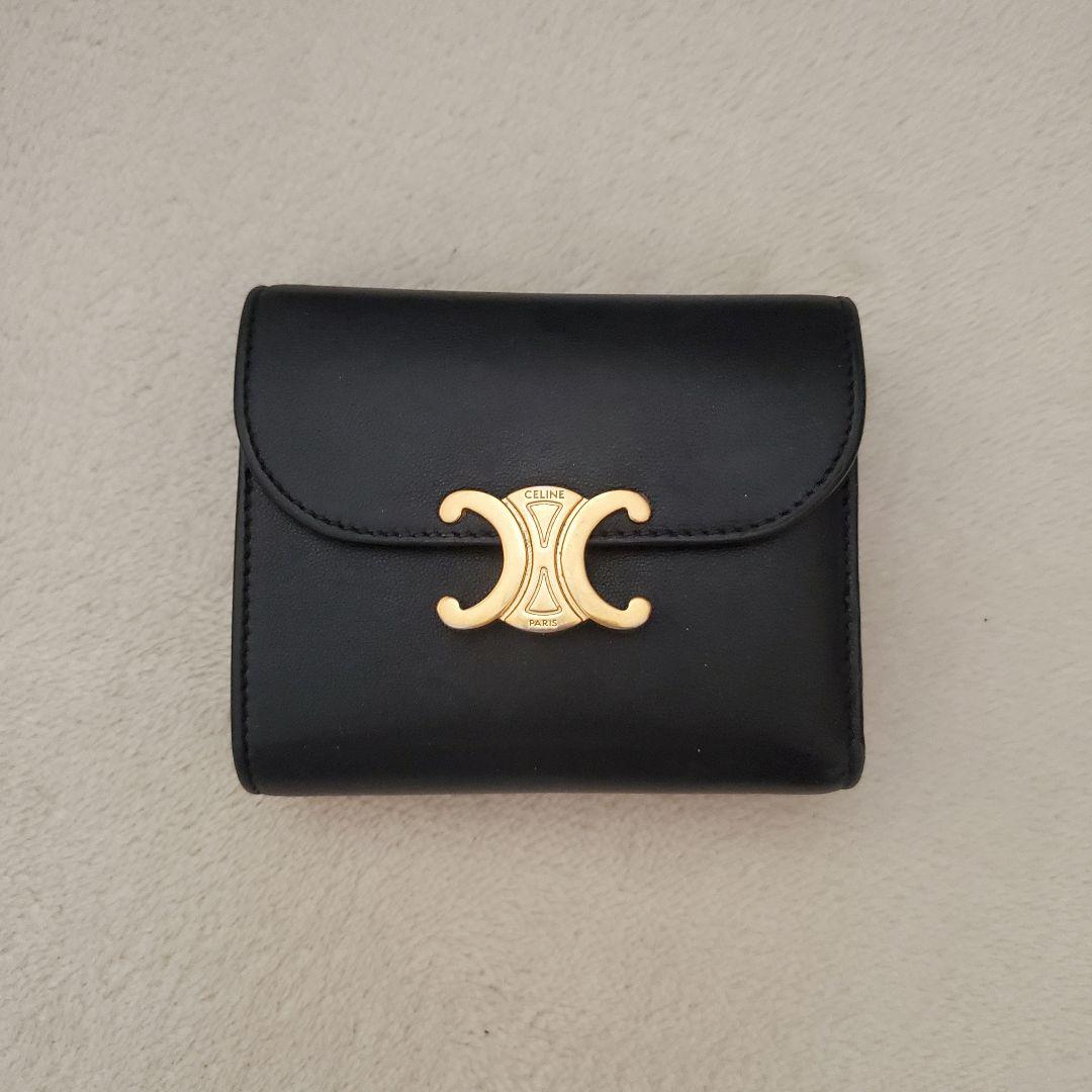 O*N様 CELINE セリーヌ トリオンフ ミニ財布