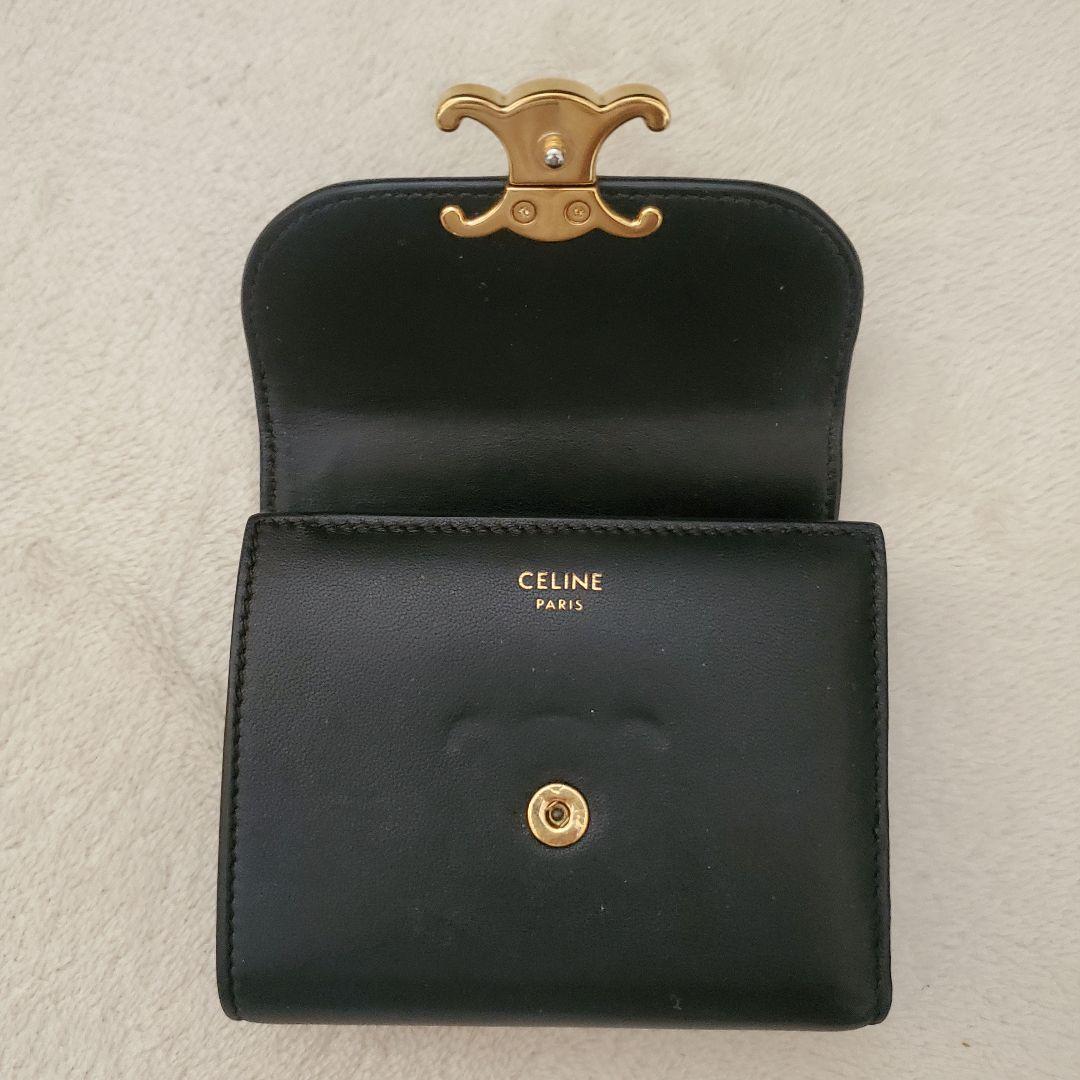 O*N様 CELINE セリーヌ トリオンフ ミニ財布