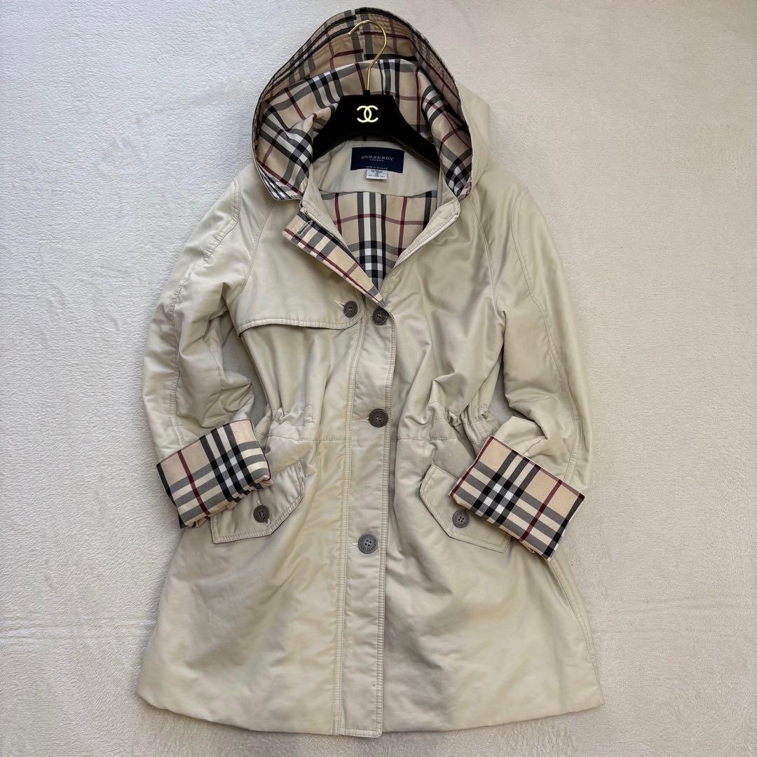 【希少✨ドローコードあり】バーバリーロンドン ノバチェック フード ジャケット