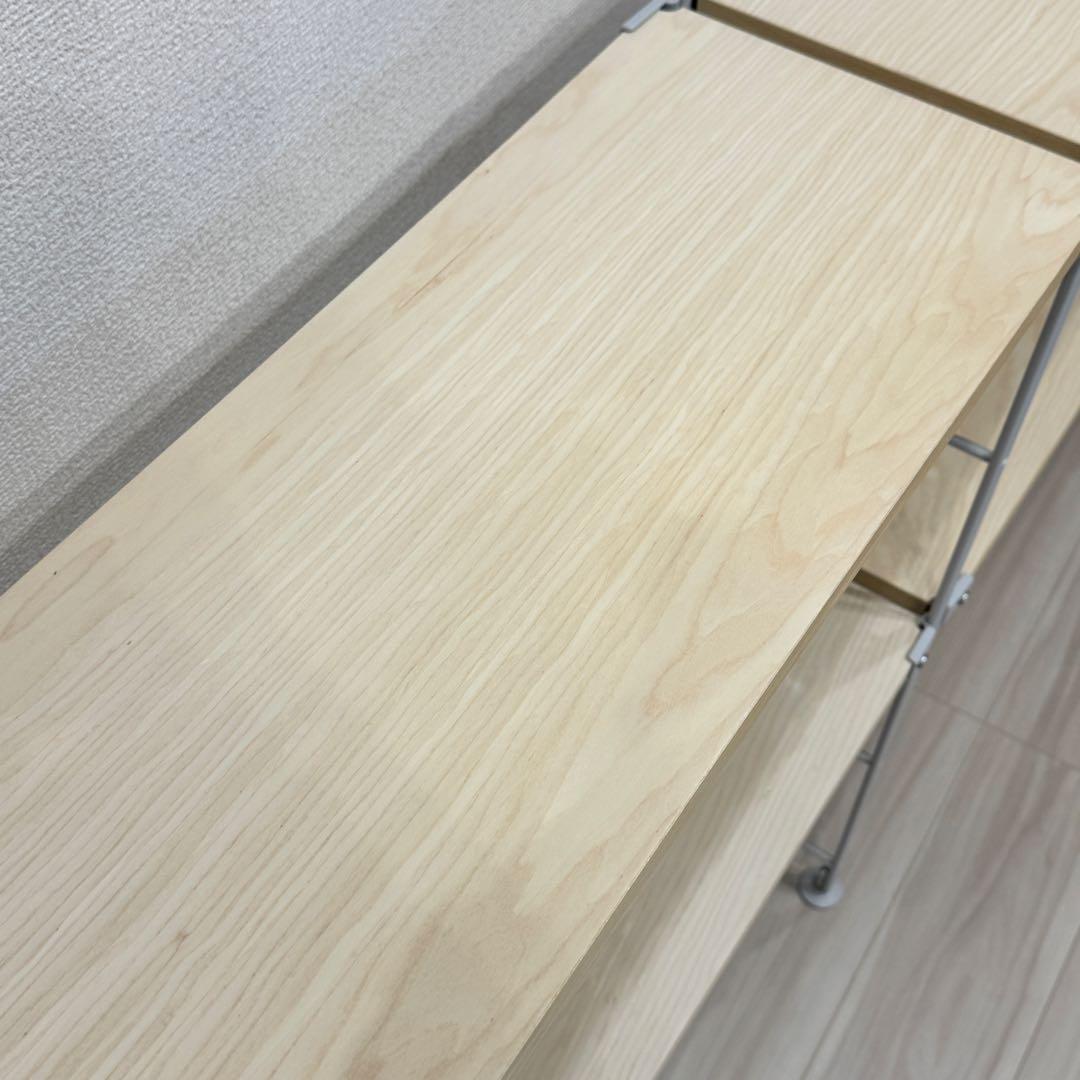 無印良品 スチールユニットシェルフ 25cm セット