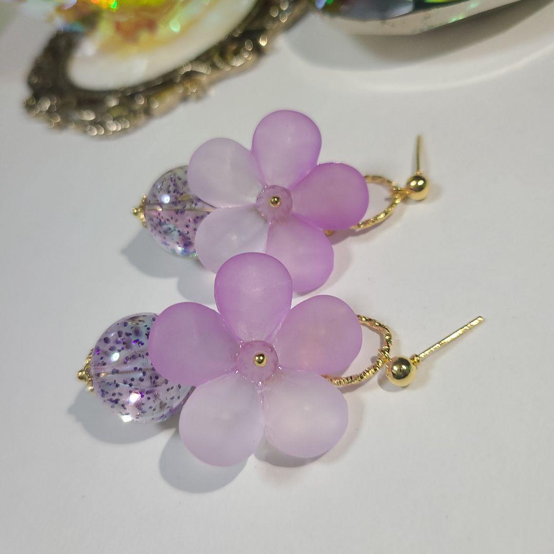 ハンドメイドピアス1667