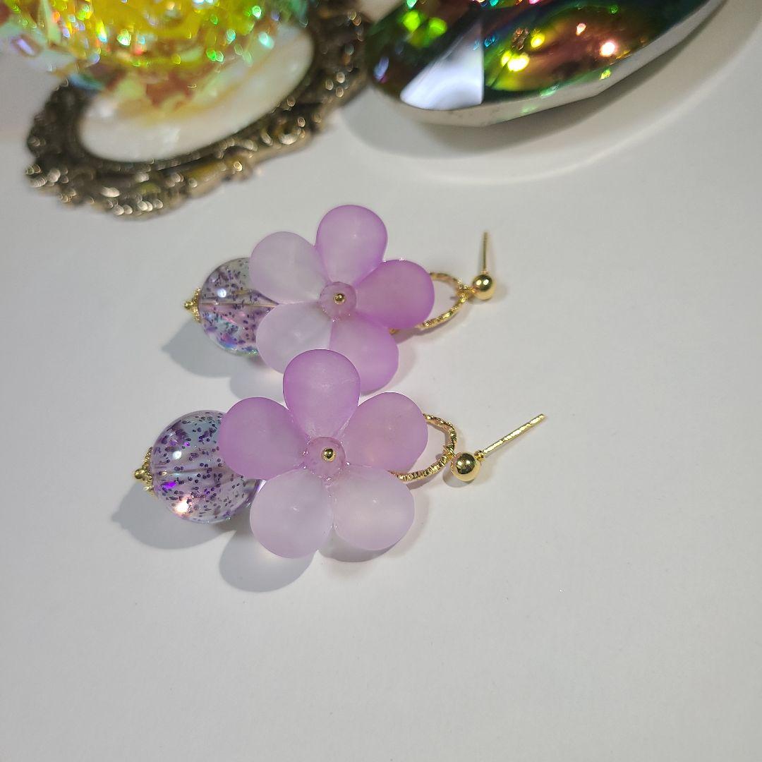ハンドメイドピアス1667
