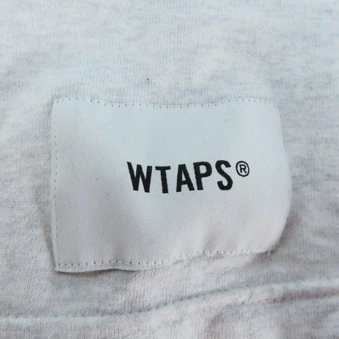 【美品】WTAPS ロンT 24AW IOCA 2 ライトグレー L