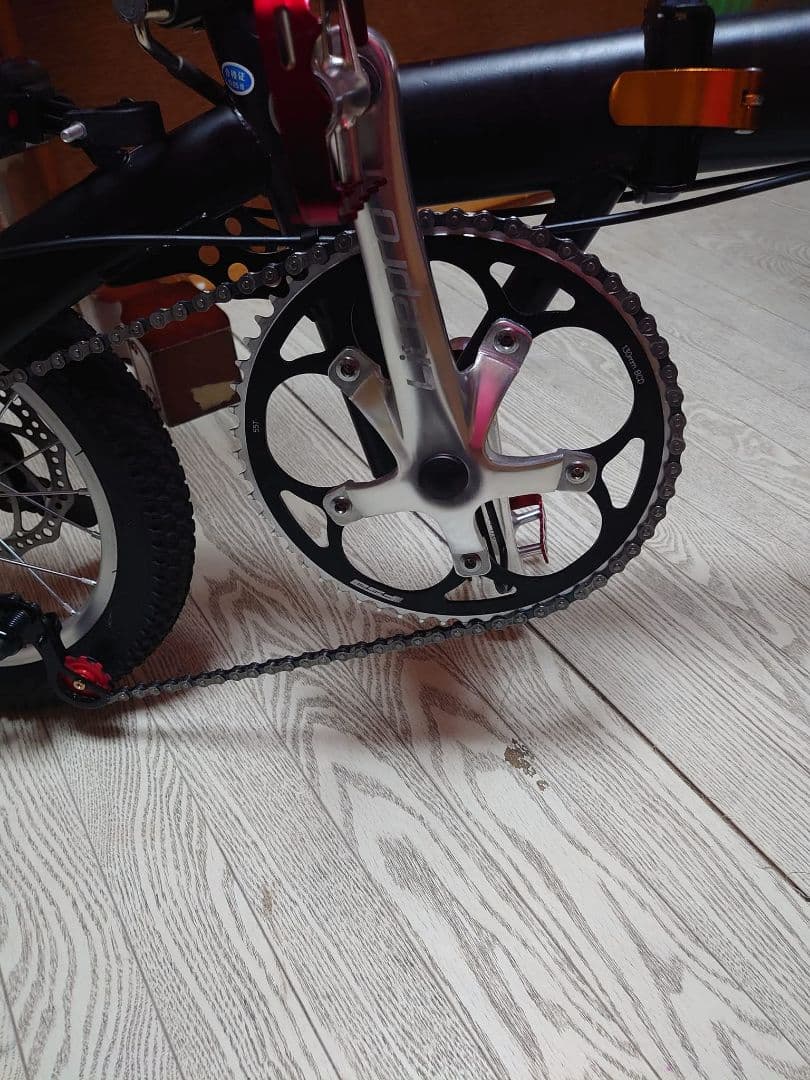 再出品小径タイヤ折りたたみ自転車