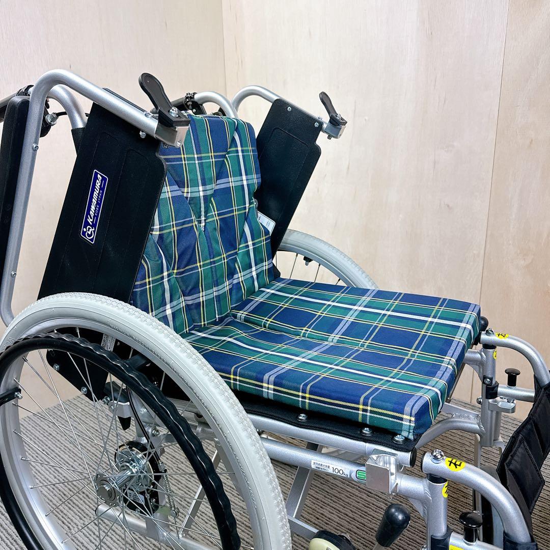 自走式折りたたみ車椅子　KA822-40B-M 中古　カワムラ社製　送料込み