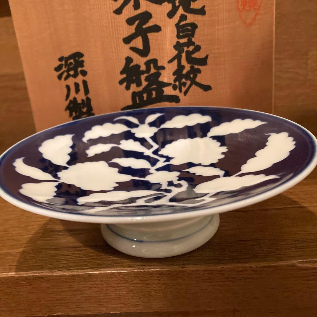 も*う様 底値‼️深川製磁コーデ格上げの廃盤品　深川最高ランク品和洋可　クリスマ