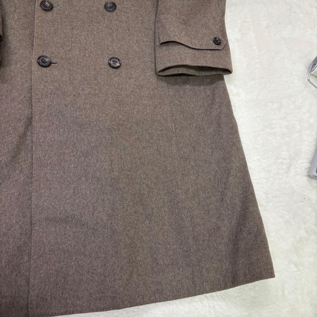美品　銀座英圏屋 AGNONA カシミヤ100% Mサイズ ステンカラーコート