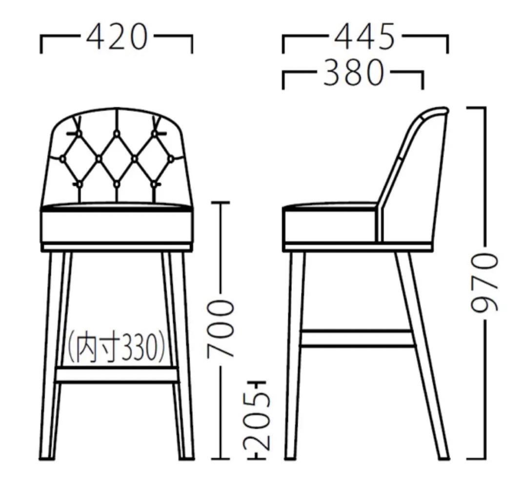 (PROCEED] ガレルスタンドGAREL おしゃれなカウンターチェア1脚