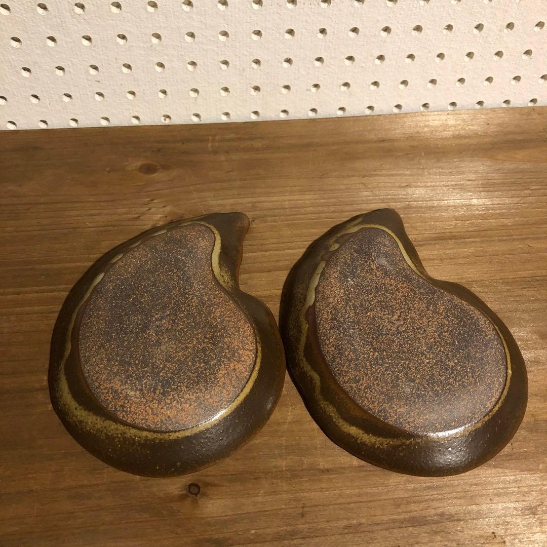 【よしざわ釜】oldwhite 白鳥の小皿＜金彩＞