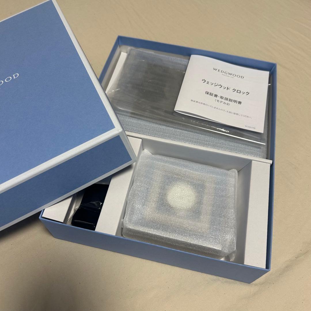 ウェッジウッド　フォトフレーム・時計　箱あり・保証書あり