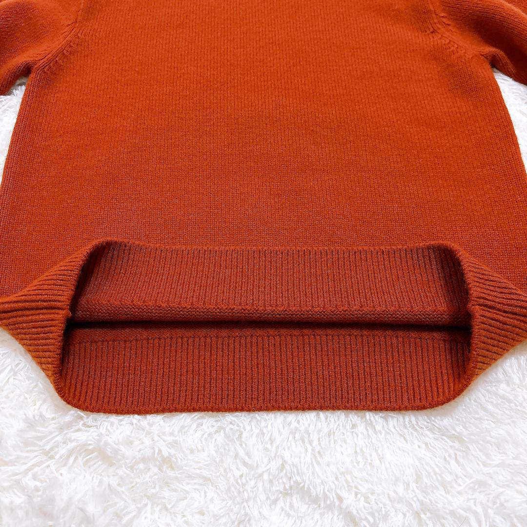 【美品】Thisisasweater セーター 米富繊維 ブラウン カシミヤ混