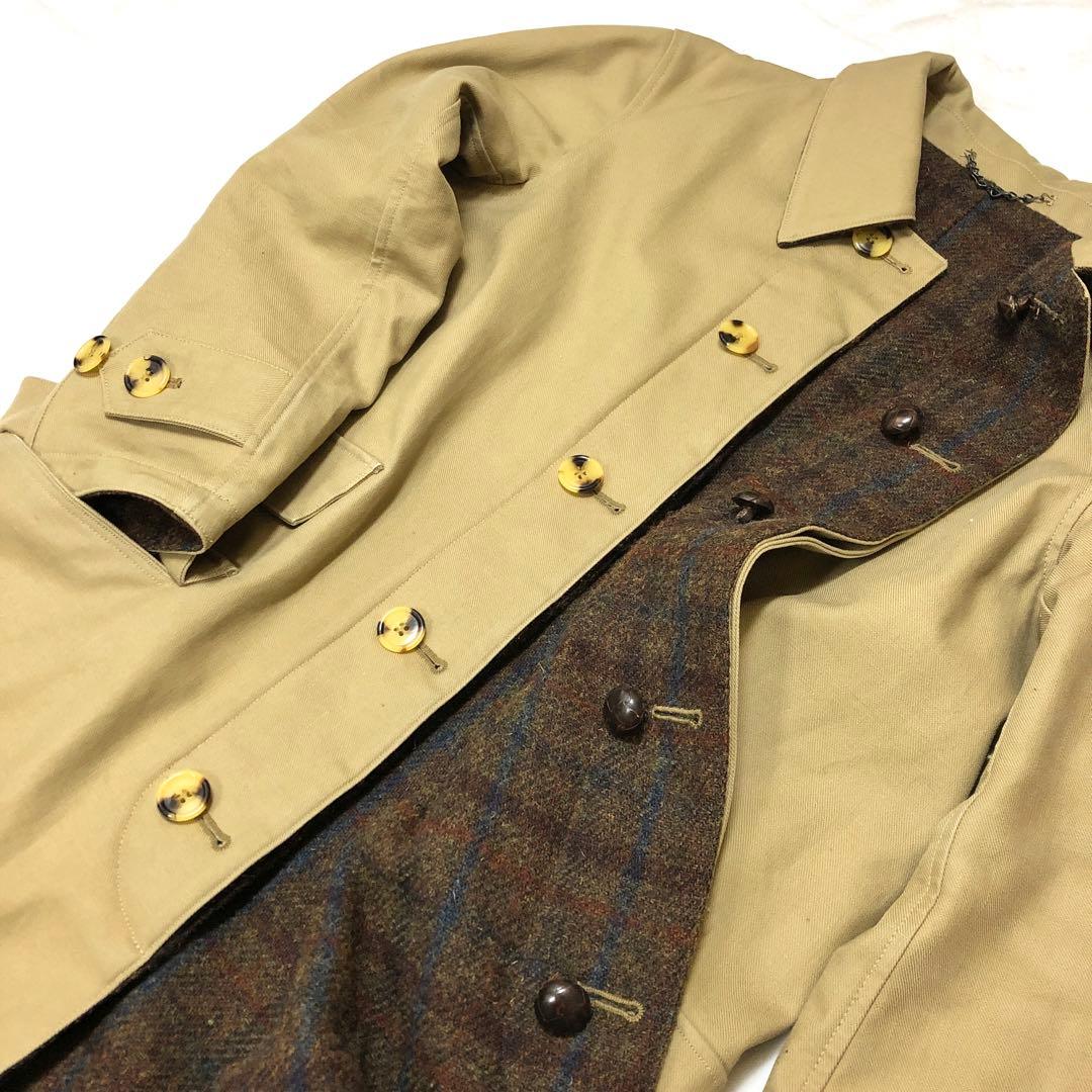 【定価14万】OLD JOEオールドジョーxハリスツイード36リバーシブルコート