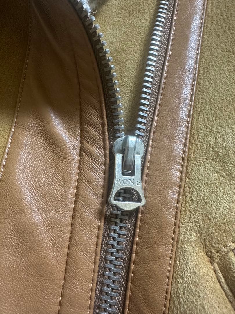 アクネストゥディオズ acne studios レザームートン ライダース
