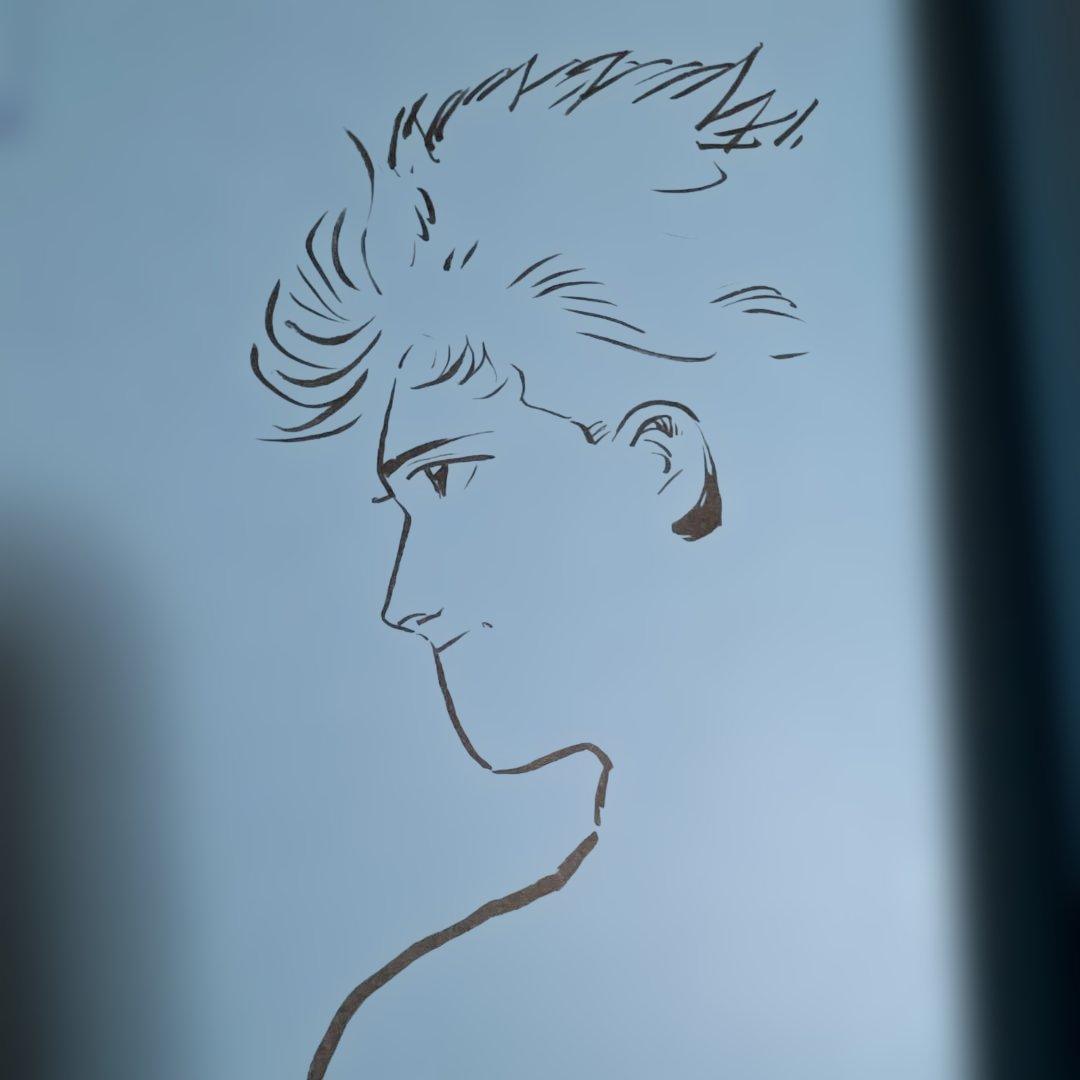 イカル　谷口ジロー　直筆イラストサイン本　原作メビウス