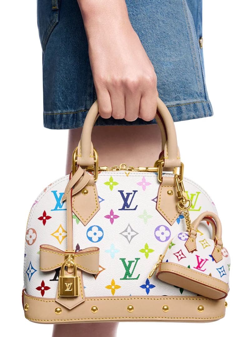 Louis Vuitton×村上隆2025 バッグチャーム・マイクロ アルマ