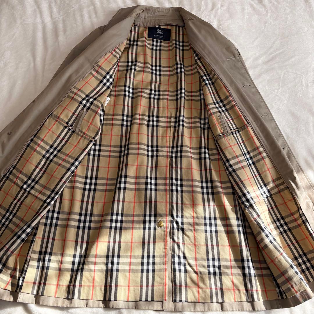 Burberry バーバリー　ステンカラーコート　チェック　ライナー　ベージュ