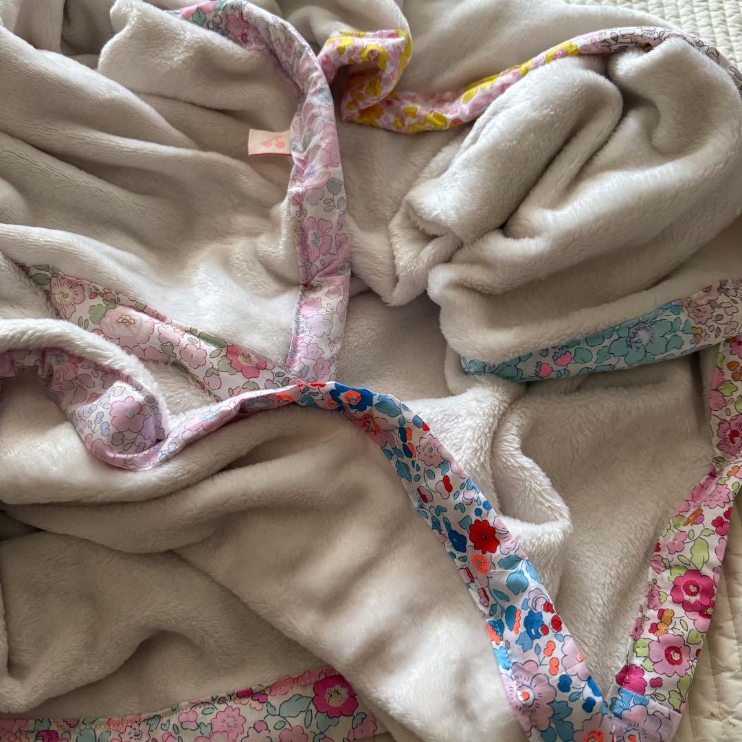 PCH様ハンドメイド❤️軽量ボアケット　シングル　ブランケット　リバティ　ベッツィ