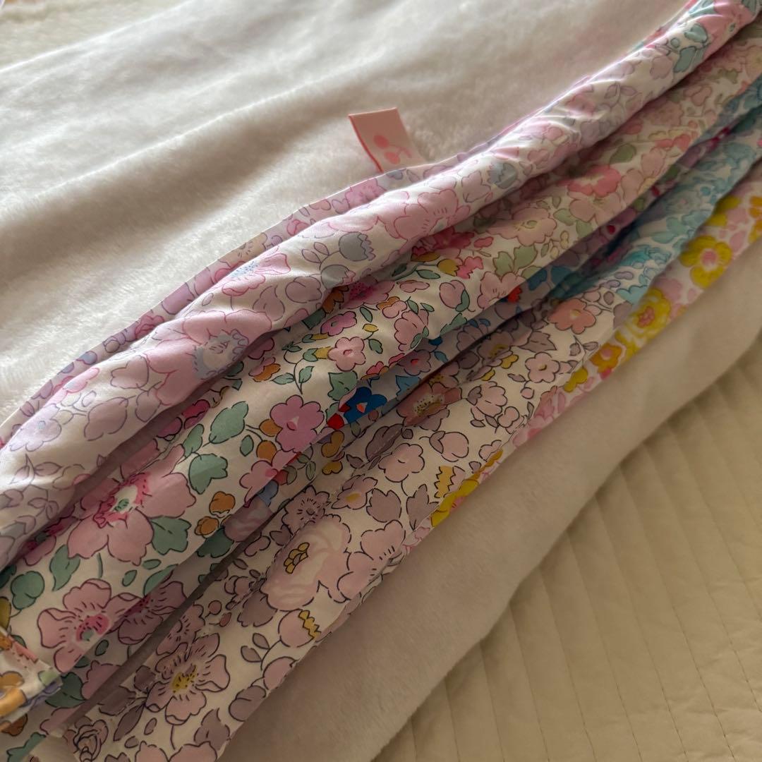 PCH様ハンドメイド❤️軽量ボアケット　シングル　ブランケット　リバティ　ベッツィ